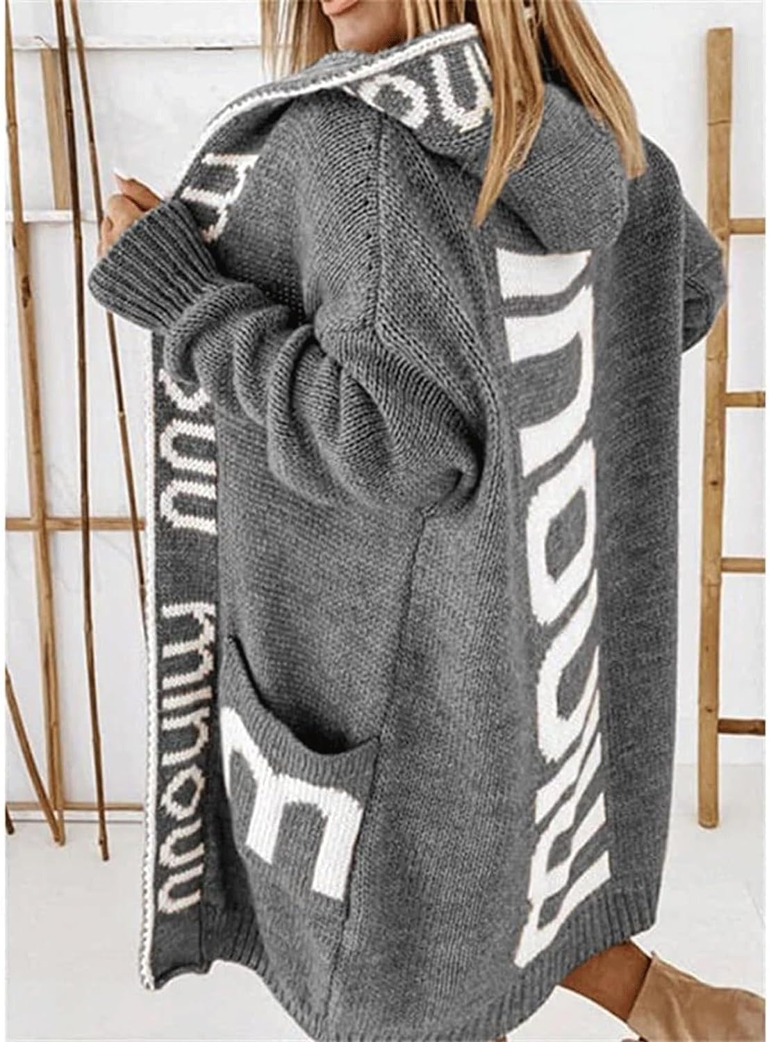 🧥Kiváló minőségű női nyomott kapucnis pulóver