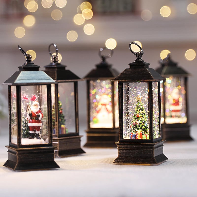 🎁Színes karácsonyi LED kristály lámpák